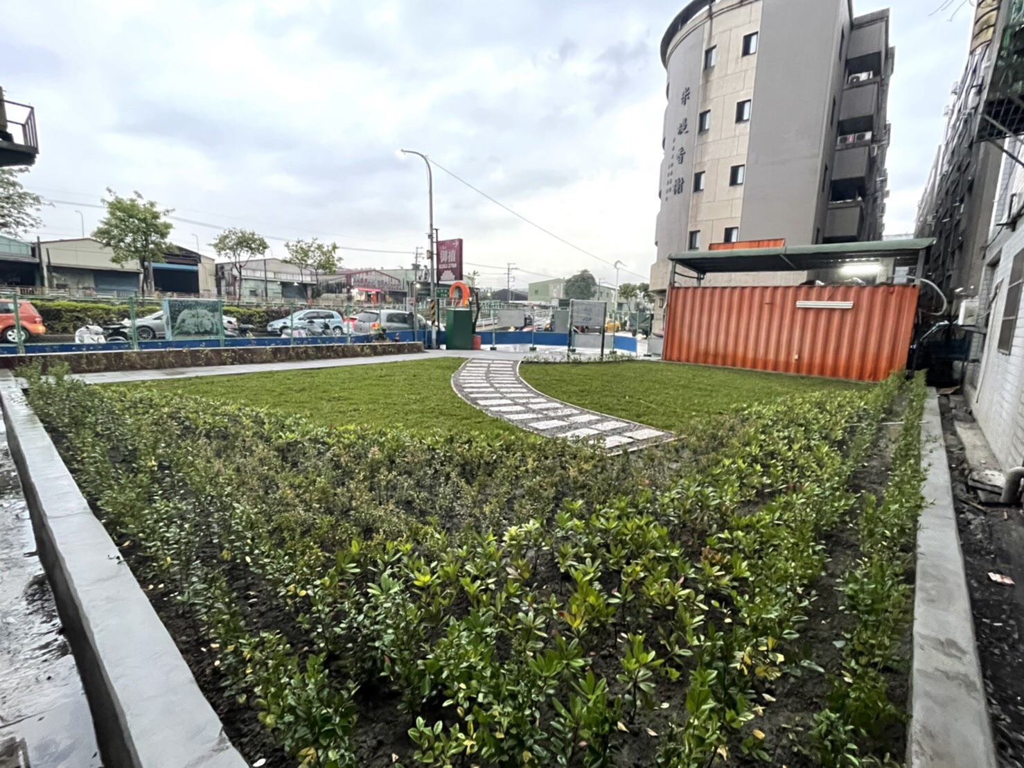 台電用地綠美化工程光華1551地號完工照片