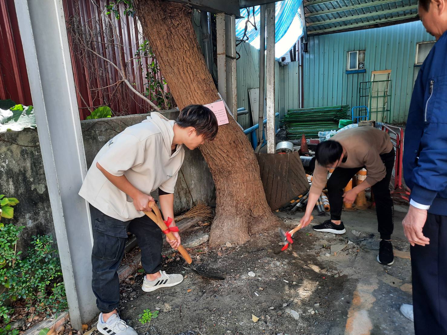 蘆洲區公所室外停車場工程開工儀式-第三部分