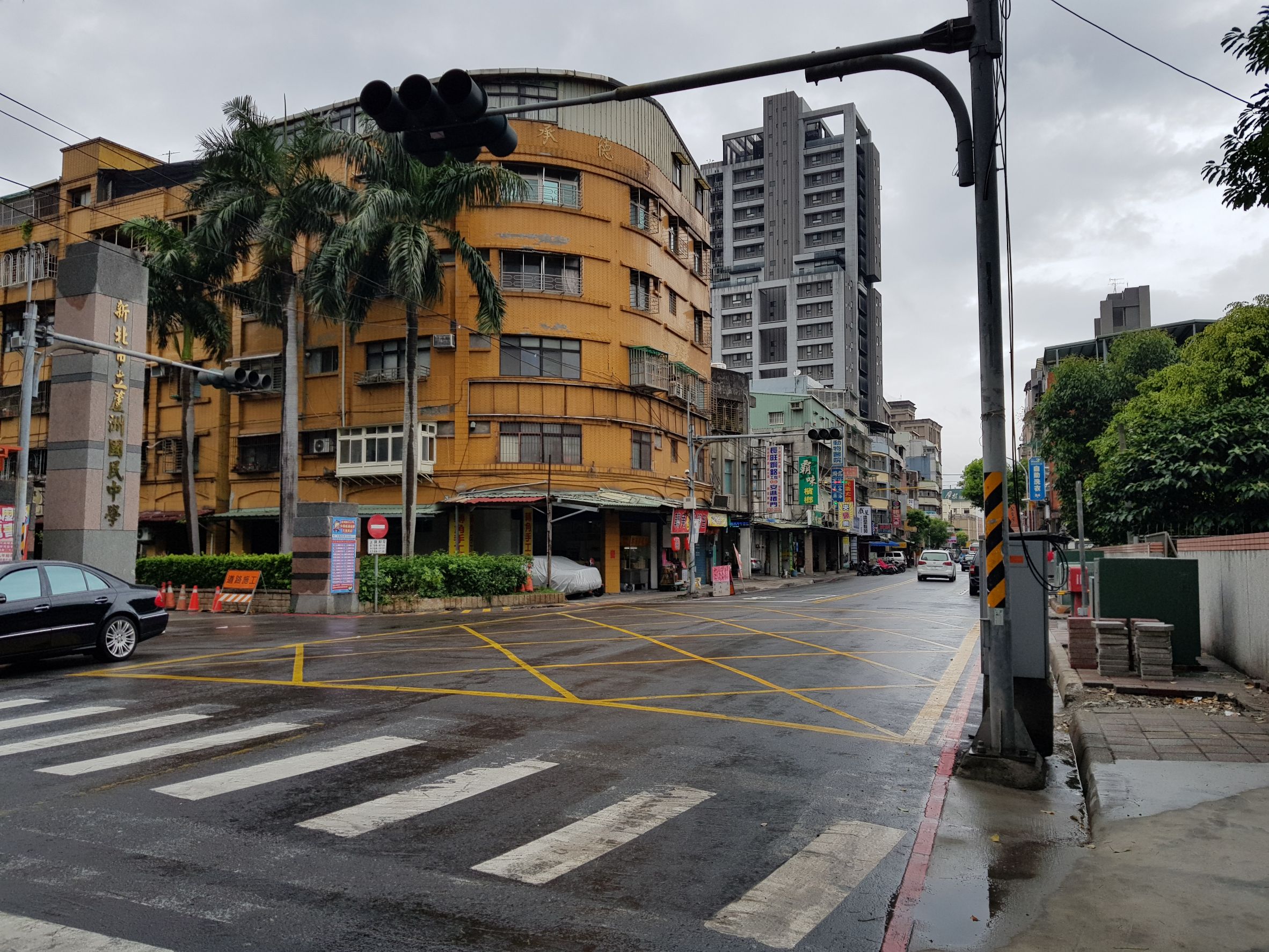 蘆中陸橋拆除後照片