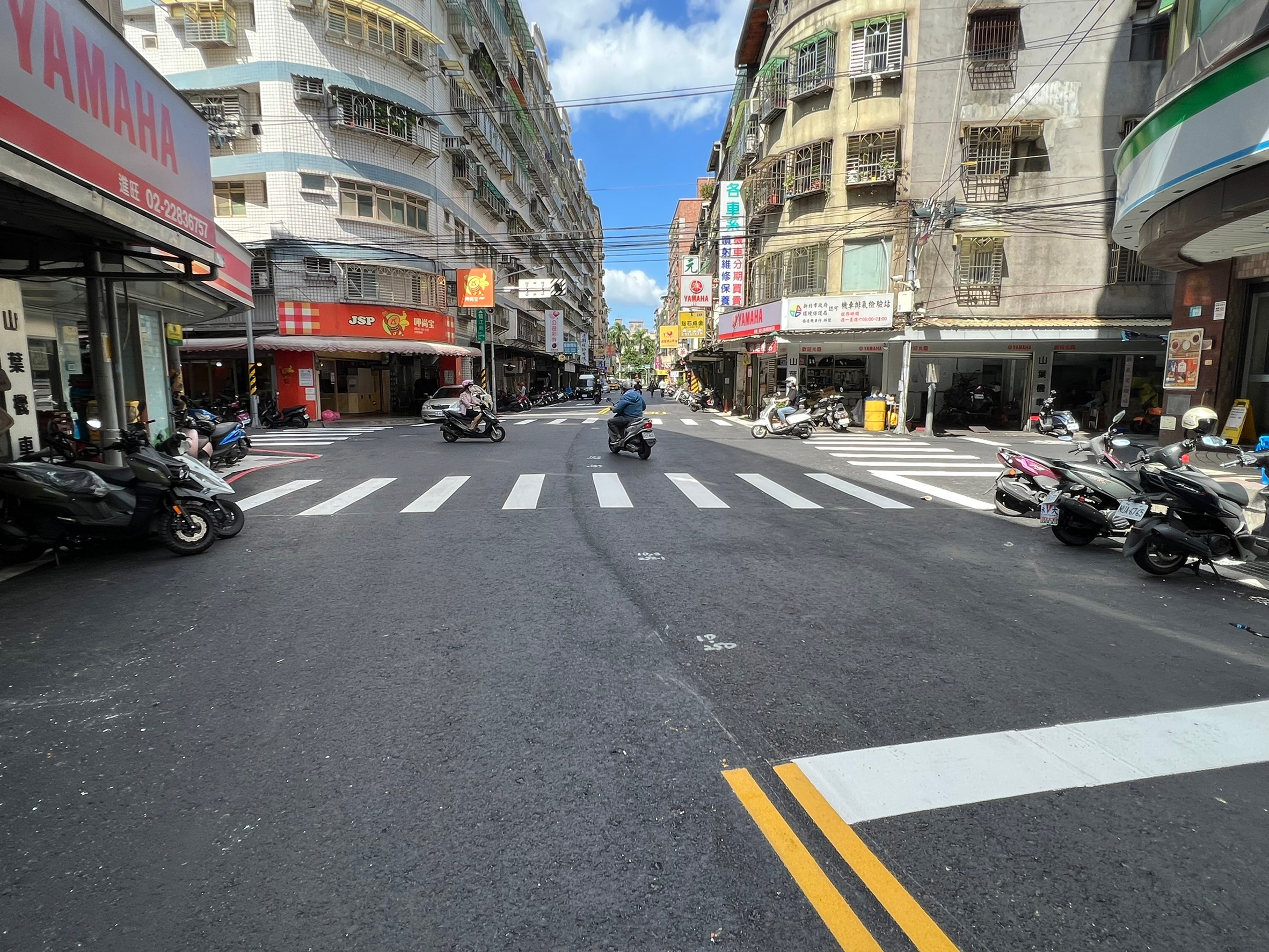 鷺江街道路及附屬設施改善工程-施工後